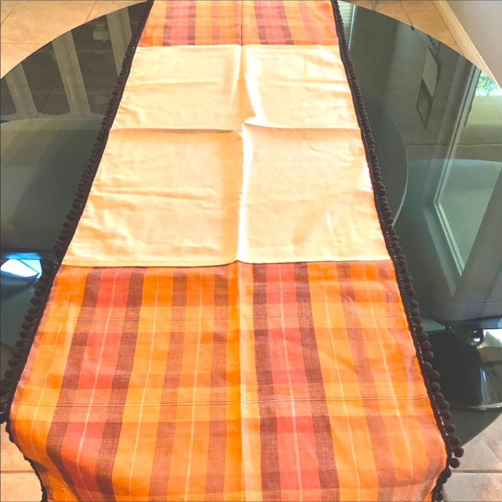 Handcrafted Cotton Table Runner